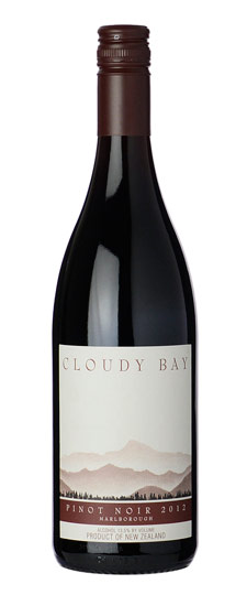 Cloudy Bay Pinot Noir, Marlborough (Vintage Varies) - 750 ml bottle