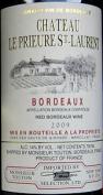 Chateau Le Prieure Saint Laurent - St.-Emilion 0 (750ml)