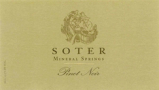 Soter - Pinot Noir Mineral Springs 0 (750ml)