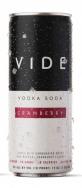 Vide -  Cranberry Vodka Soda 355ml cans (750)