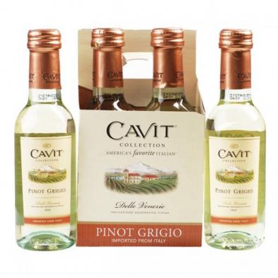 Cavit - Pinot Grigio 4 Pack NV (187ml) (187ml)