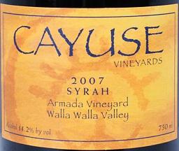 Cayuse - Syrah Armada Vineyard 2016 (750ml) (750ml)