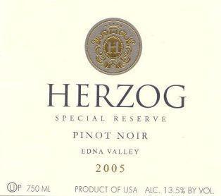 Herzog Wine Cellars - Special Reserve Pinot Noir Edna Valley 2019 (750ml) (750ml)