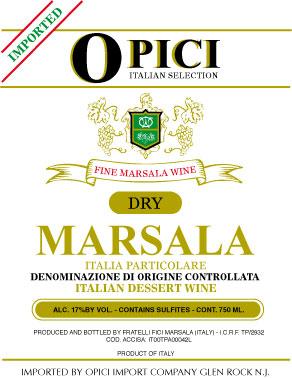 Opici - Dry Marsala NV (750ml) (750ml)