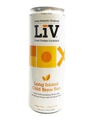 LIV -  Long Island Cold Brew Tea Vodka Can 355ml (750ml) (750ml)