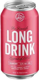 Long Drink -  Cranberry Cans 355ml (355ml can) (355ml can)