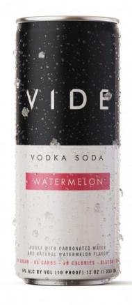 Vide -  Watermelon Vodka Soda  355ml (355ml can) (355ml can)